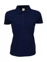 Ladies Luxury Stretch Polo Navy