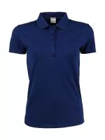 Ladies Luxury Stretch Polo Indigo