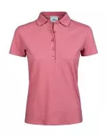 Ladies Luxury Stretch Polo Rose