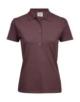 Ladies Luxury Stretch Polo Grape