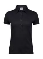 Ladies Pima Cotton Polo Black