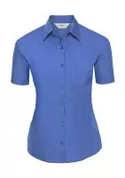 Ladies` Poplin Shirt Corporate Blue