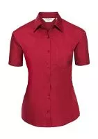 Ladies` Poplin Shirt Classic Red