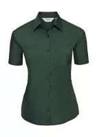 Ladies` Poplin Shirt Bottle Green