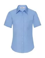 Ladies Poplin Shirt Mid Blue
