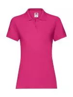 Ladies Premium Polo Fuchsia