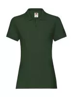 Ladies Premium Polo Bottle Green