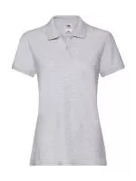 Ladies Premium Polo Ash