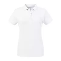 Ladies` Pure Organic Polo Fehér