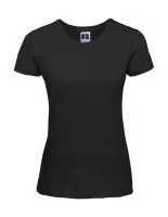 Ladies` Slim T Black