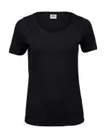 Ladies Stretch Tee Black