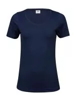 Ladies Stretch Tee Navy