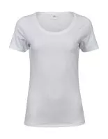 Ladies Stretch Tee Fehér