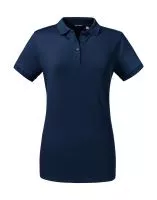 Ladies` Tailored Stretch Polo French Navy