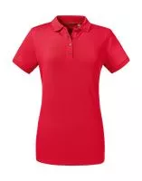 Ladies` Tailored Stretch Polo Classic Red