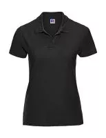 Ladies` Ultimate Cotton Polo Black