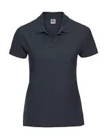 Ladies` Ultimate Cotton Polo French Navy