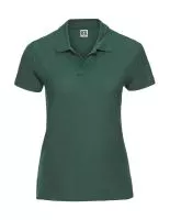 Ladies` Ultimate Cotton Polo Bottle Green