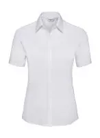 Ladies` Ultimate Stretch Shirt Fehér