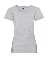 Ladies Valueweight T Heather Grey