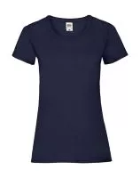 Ladies Valueweight T Navy