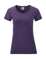 Ladies Valueweight T Heather Purple