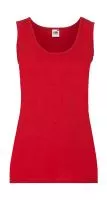 Ladies Valueweight Vest Piros