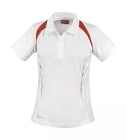 Lady Spiro Team Spirit Polo White/Red