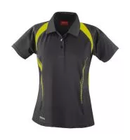 Lady Spiro Team Spirit Polo Grey/Lime