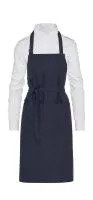 LISBON - Cotton Heavyweight Bib Apron with Pocket Navy