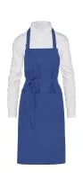 LISBON - Cotton Heavyweight Bib Apron with Pocket Royal Blue