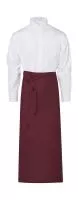 LONDON Long Bistro Apron Burgundy