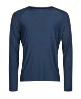 Long Sleeve CoolDry Tee Navy Melange