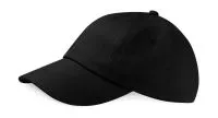 Low Profile Heavy Cotton Drill Cap Black