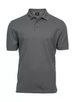 Luxury Stretch Polo Powder Grey