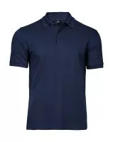 Luxury Stretch Polo Navy