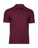 Luxury Stretch Polo Wine