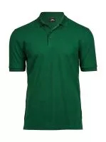 Luxury Stretch Polo Forest Green