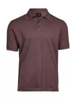 Luxury Stretch Polo Grape