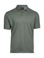 Luxury Stretch Polo Leaf Green