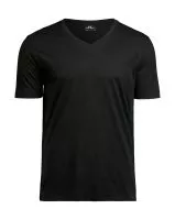 Luxury V-Neck Tee Black