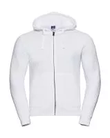 Men`s Authentic Zipped Hood Fehér
