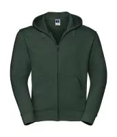 Men`s Authentic Zipped Hood Bottle Green