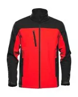 Men`s Cascades Softshell Bright Red/Black