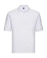 Men`s Classic Polycotton Polo Fehér