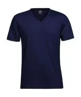 Men`s Fashion V-Neck Sof Tee Navy