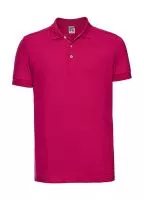 Men`s Fitted Stretch Polo Fuchsia
