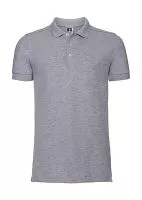 Men`s Fitted Stretch Polo Light Oxford