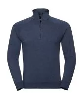 Men`s HD 1/4 Zip Sweat Bright Navy Marl