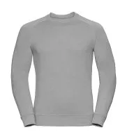 Men`s HD Raglan Sweat Silver Marl